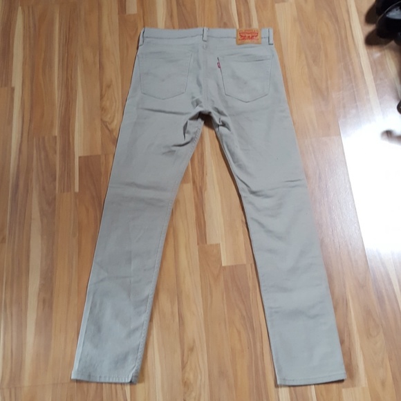 *SOLD* Levi's 510 Khaki Jeans Mens 32x34 - Picture 2 of 3